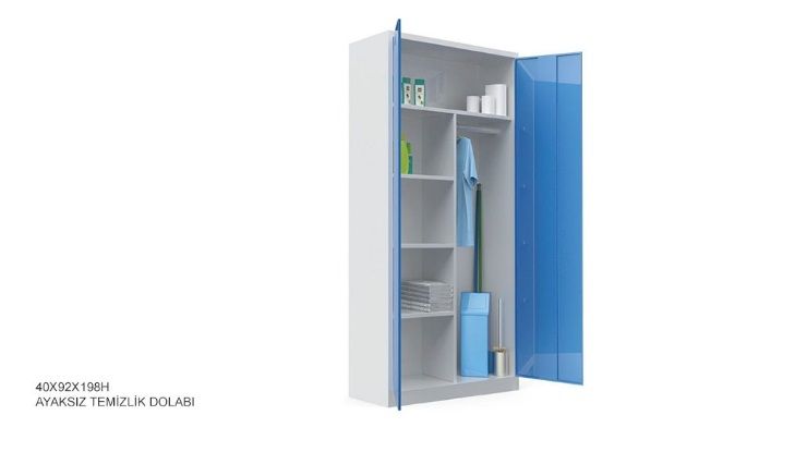 Metal Temizlik Dolabı